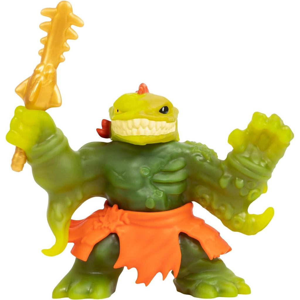 Heroes of Goo Jit Zu Goo Sea | Super Squishy, Goo Filled Toy Graplock Action Figure Hero Pack | with Color Changing Face That Reveals His