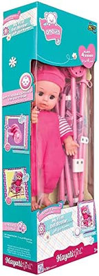Baby Amoura Hayati Baby Amoura My First Doll Stroller Battery Operated 14