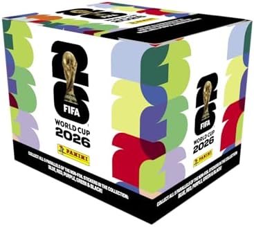 2026 Panini FIFA World Cup Sticker Collection Box - 50 Sticker Packs