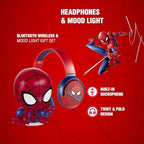 Marvel Spider-Man Soft Touch Light with Bluetooth Headphone