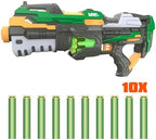 Hip Shot Falcon Clip Automatic Dart Blaster Toy with 10 Soft Darts for Kids, Battery