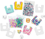 Care Bears 3D Sticker Maker Refill Pack, Make 30+ Shaker Stickers with Gems, Sprinkles &