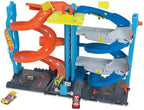 Hot Wheels City Transforming Race Tower Playset, Track Set with 1 Toy Car
