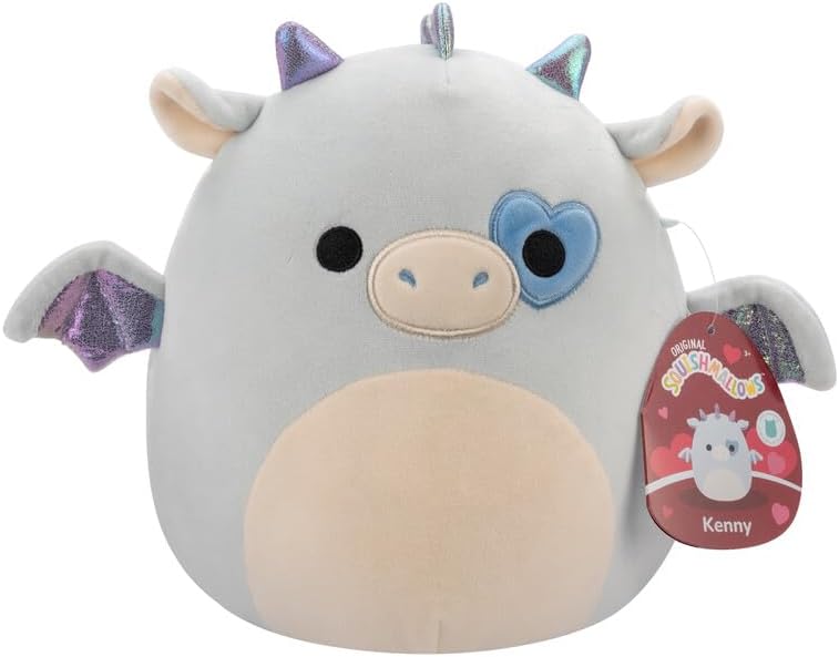 Squishmallows 12INCH VALENTINE KENNY THE DRAGON