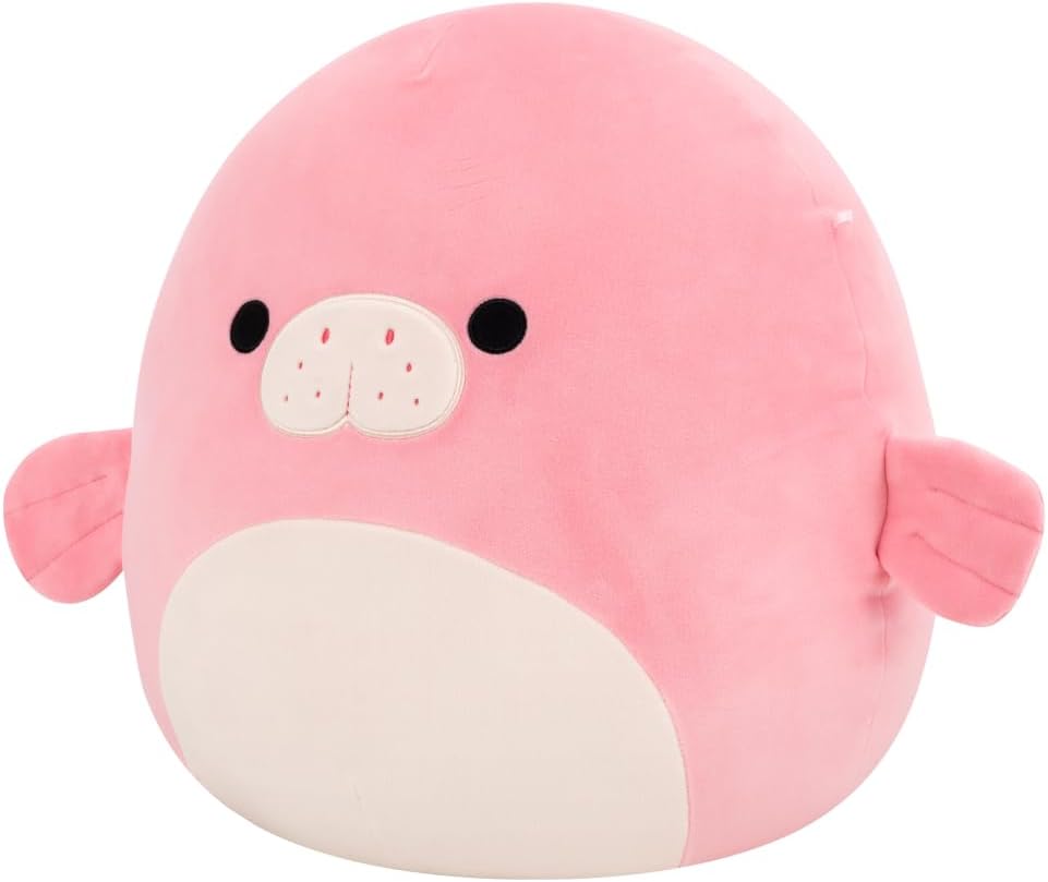 Squishmallows Original 14in Morlai the Coral Manatee - Official Jazwares Plush (Large)