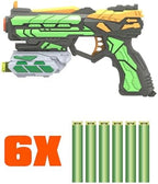 Hip Shot Lock & Load Compact Dart Handgun for Kids, Includes 6 Darts, Quick Reload