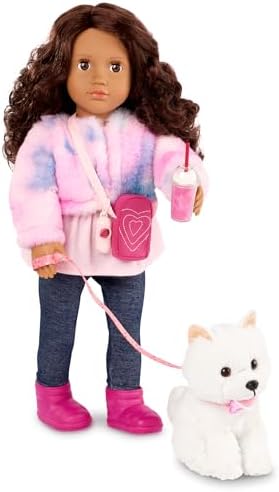 Our Generation Doll & Pomeranian Pup w/Accs, Ines & Jojo