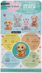 MiniMelody Peekaboo Nibbles the Bunny Interactive Plush Toy with Music & Talking