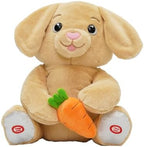 MiniMelody Peekaboo Nibbles the Bunny Interactive Plush Toy with Music & Talking