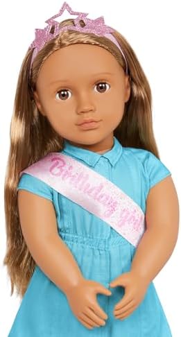 Our Generation BIRTHDAY GIRL DOLL W/ BALLOONS, ANITA