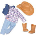 Our Generation Doll W/Western Yellowstone Outfit, Carolyn
