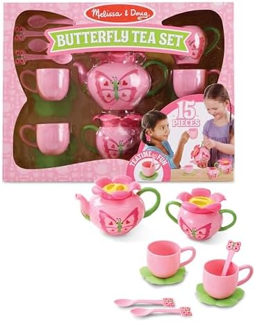 Melissa & Doug 6181 Bella Butterfly Tea Set