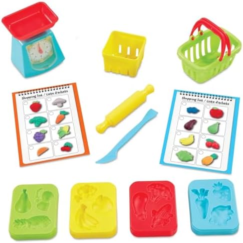 Addo Nick Junior Dough Fruit Vegetable Set, Clay & Dough, Arts & Crafts, Moldable