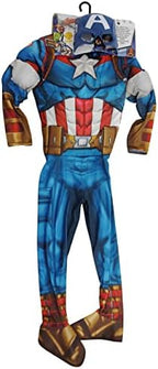 Rubie's Official Licensed Deluxe Avengers Captain America Core B Book Week and World Book