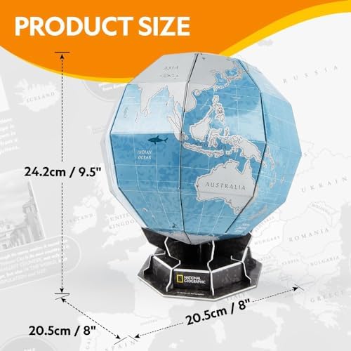 National Geographic Scratch Globe
