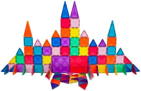 Picasso Tiles Magnetic Mini Diamond Building Toy Blocks Set 101