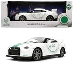 Jada Dubai Police 2009 Nissan GR-R 1:18