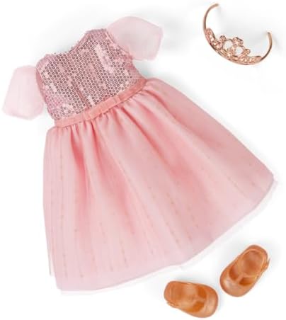 Our Generation Doll w/Princess Dress, Doll with Pink Gown & Tiara Estrella