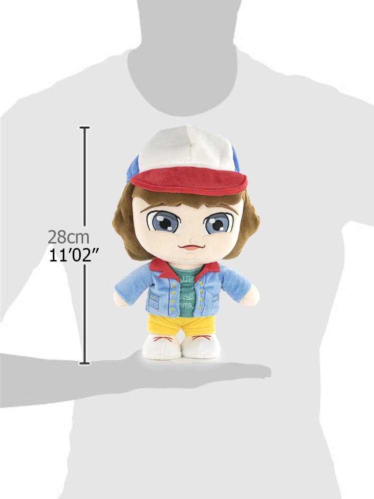 Barrado Plush: Stranger Things - Dustin, Collectable Soft Cuddly Plushies for Kids and Adults