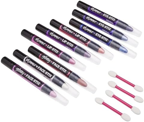 Shimmer N Sparkle Twist Up Beauty Sparklers, Multi-Use Shimmer Sticks for Eyes, Lips &