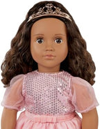 Our Generation Doll w/Princess Dress, Doll with Pink Gown & Tiara Estrella