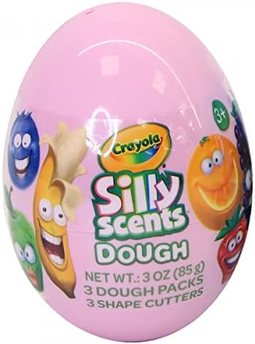 Crayola Silly Scents Large Egg Scent Dough