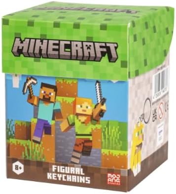 Minecraft Figural Keychains Blind Box Asst. CDU