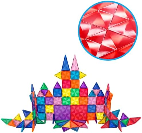 Picasso Tiles Magnetic Mini Diamond Building Toy Blocks Set 101