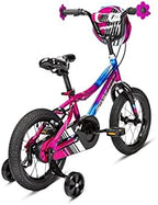 Spartan Chrome Sparkle Girls Bicycle with Training Wheels