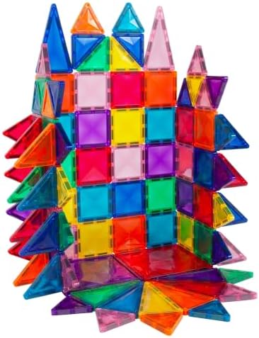 Picasso Tiles Magnetic Mini Diamond Building Toy Blocks Set 101