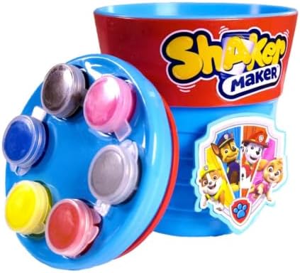 Shaker Maker Paw Patrol, Character Creation Magic Powder for Arts & Craft, Includes 4