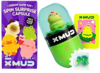 X Mud Capsule Slime, Fun Frog