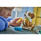 LEGO Creator 3in1 Cute Animals: Playful Puppy Dog Toy - Pet Animal Figure Transforms into a Squirrel or Duck - Creative