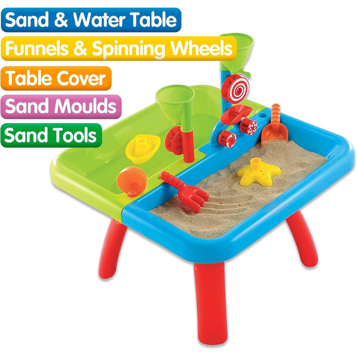 Early Learning Centre Room Studio 141656 Sand and Water Play Table, Multi