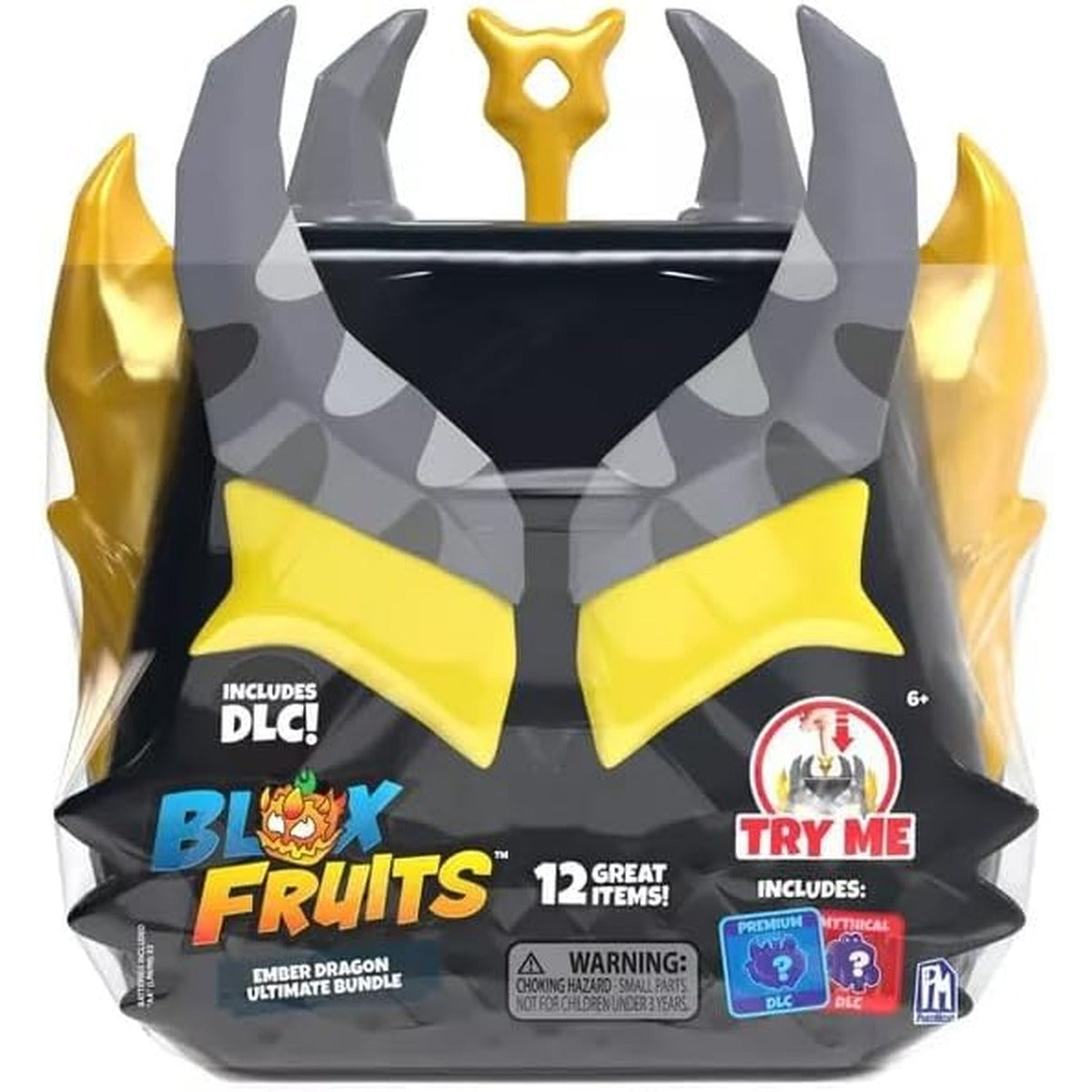 Blox Fruits Ember Dragon Storage Case Bundle Series 3 - Plush Toys, Exclusive Minifigures, Poster Includes - DLC Code