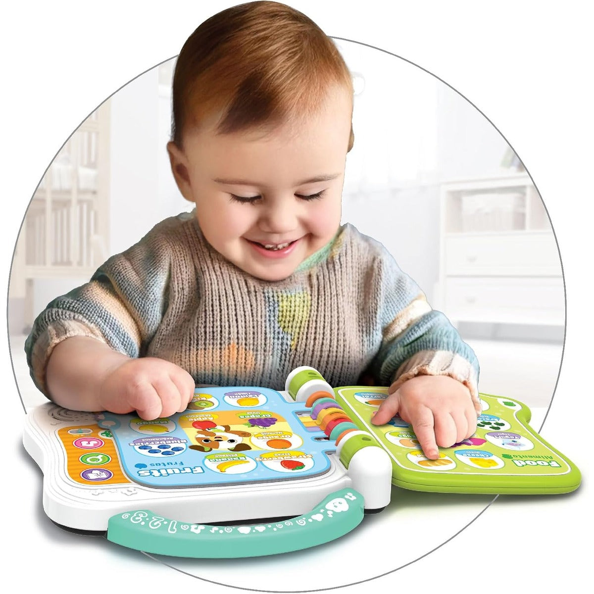 110 Bilingual Learning Book - First Words 12M+