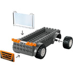Lego 60491 City Motorcycle Transport Car Toy, Birthday Gift
