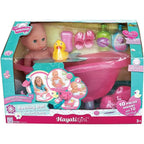 Toypro Hayati Girl Baby Amoura Value Doll Bathing Set, 14