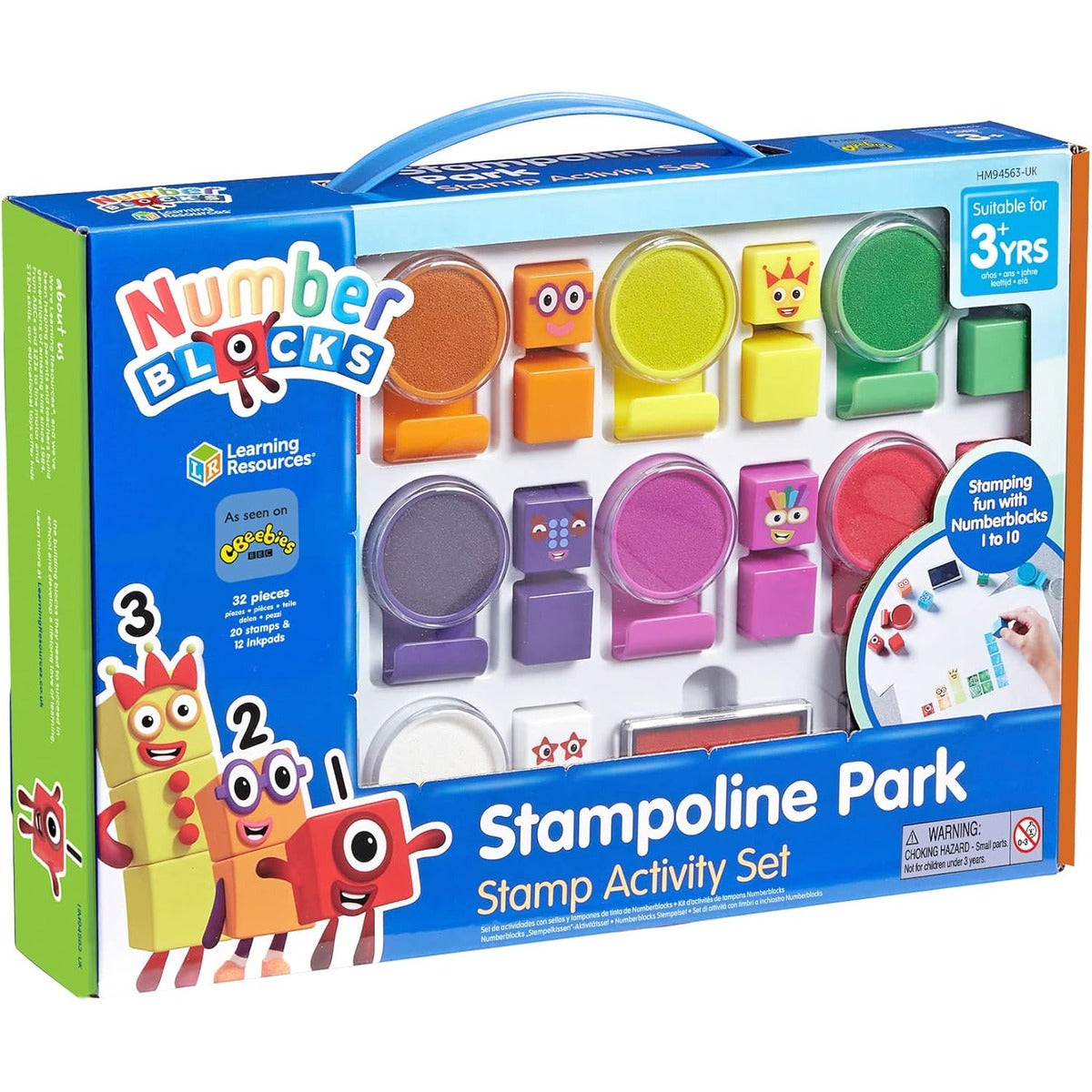 Learning Resources Numberblocks 32Pcs Stamp Set