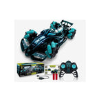 Crazon Musical Smoking Racing Car 2.4G Blue