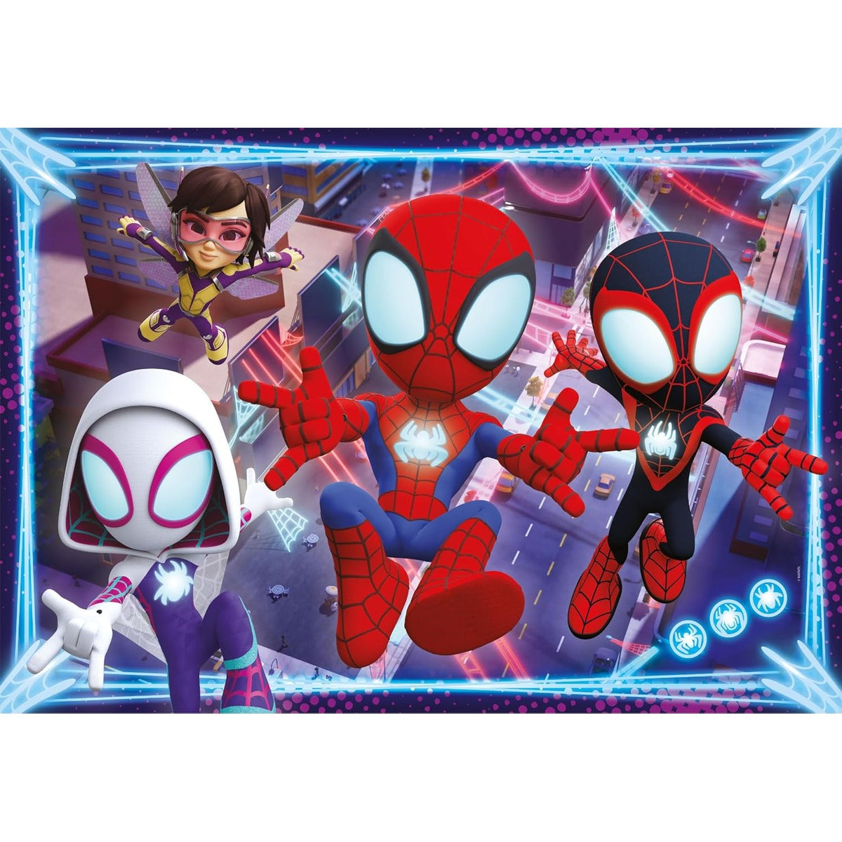 Clementoni 28527 Supercolor Marvel Spidey and His Amazing Friends