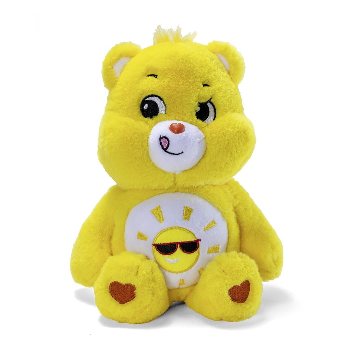 Simba - Lucky Bear Sunshine Bear Cuddly Toy 35 cm - Cuddly Soft Plush Toy - for Children and Adults Original Collectible - Stuffed Toy for Girls and Boys Sunshine Bear, 35 cm