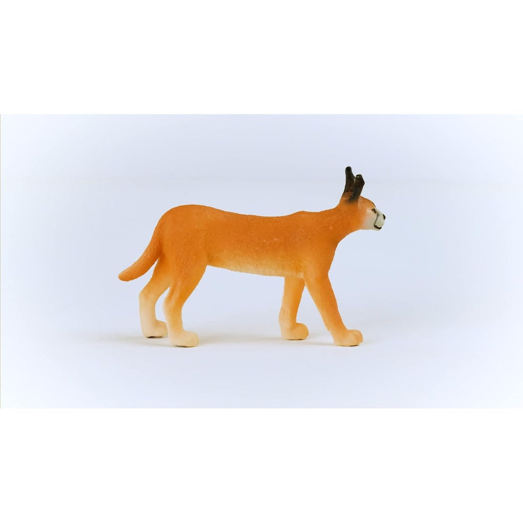 Schleich Wild Life Realistic Female Caracal Toy Figurine