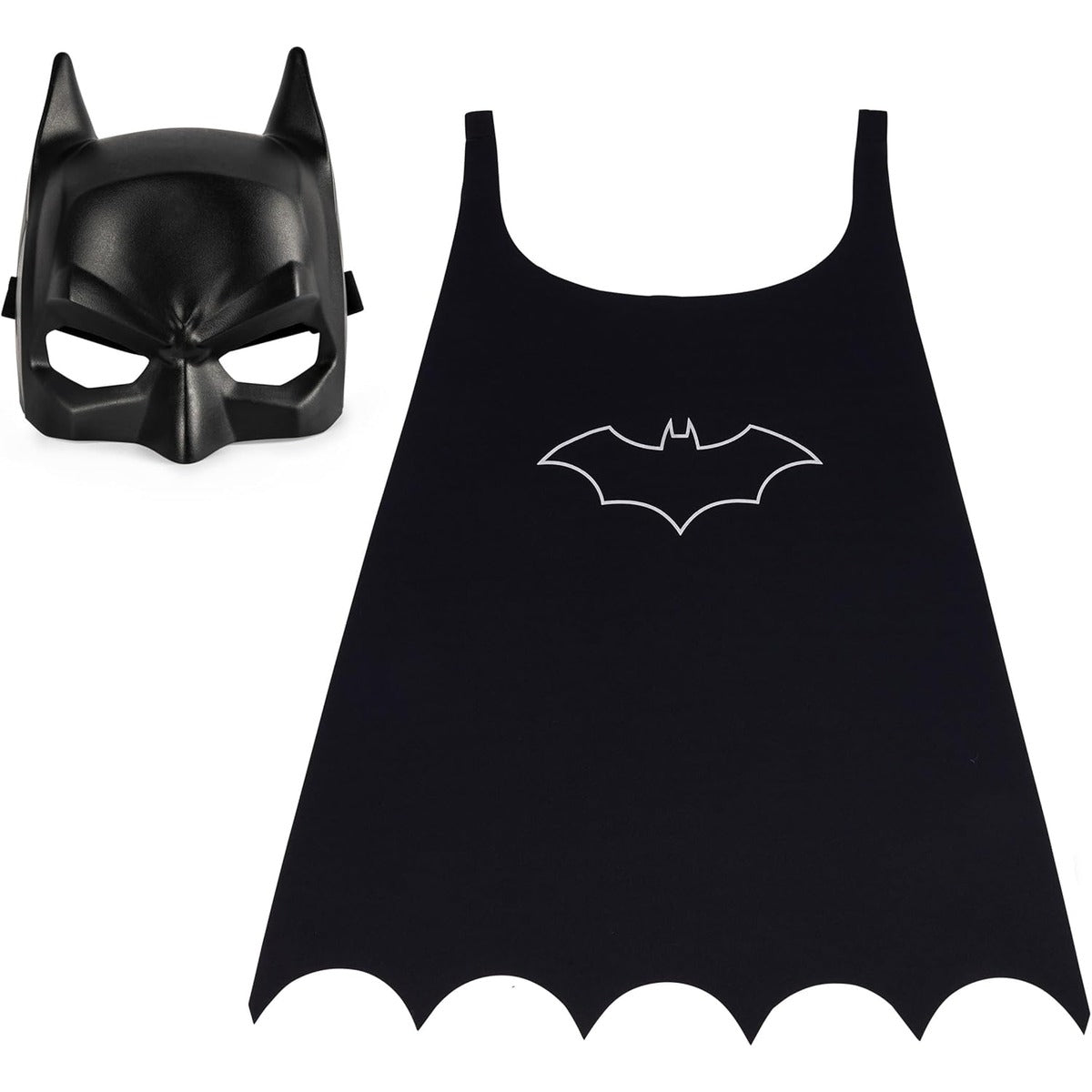 BATMAN DC Comics, Cape and Mask Set, Super Hero Costume Accessories, Kids Roleplay for Boys and Girls Ages 4+
