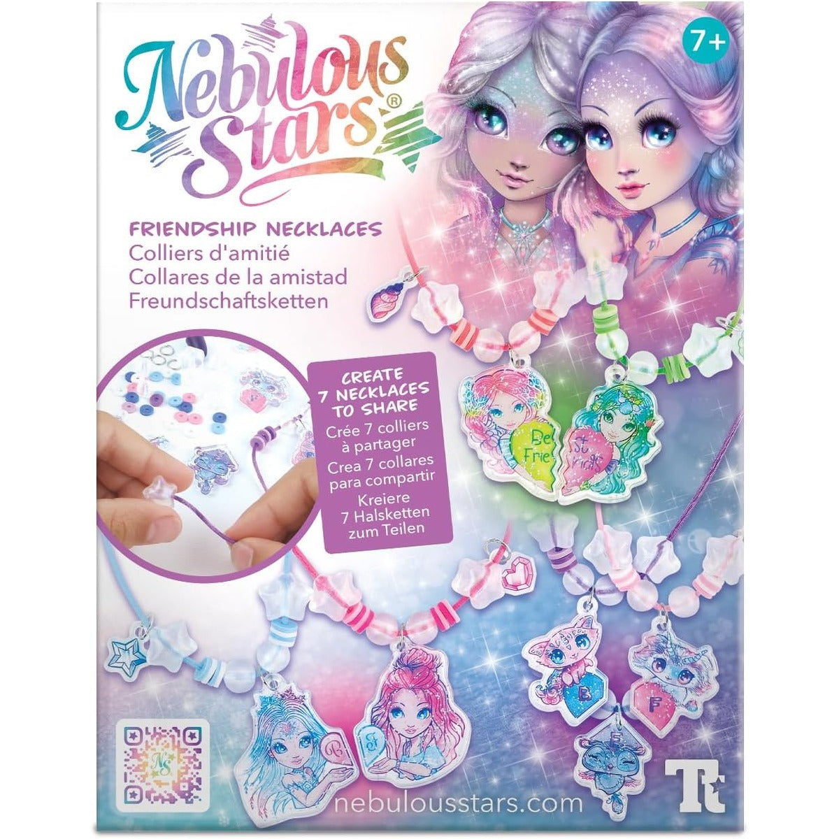 Nebulous Stars Friendship Necklaces