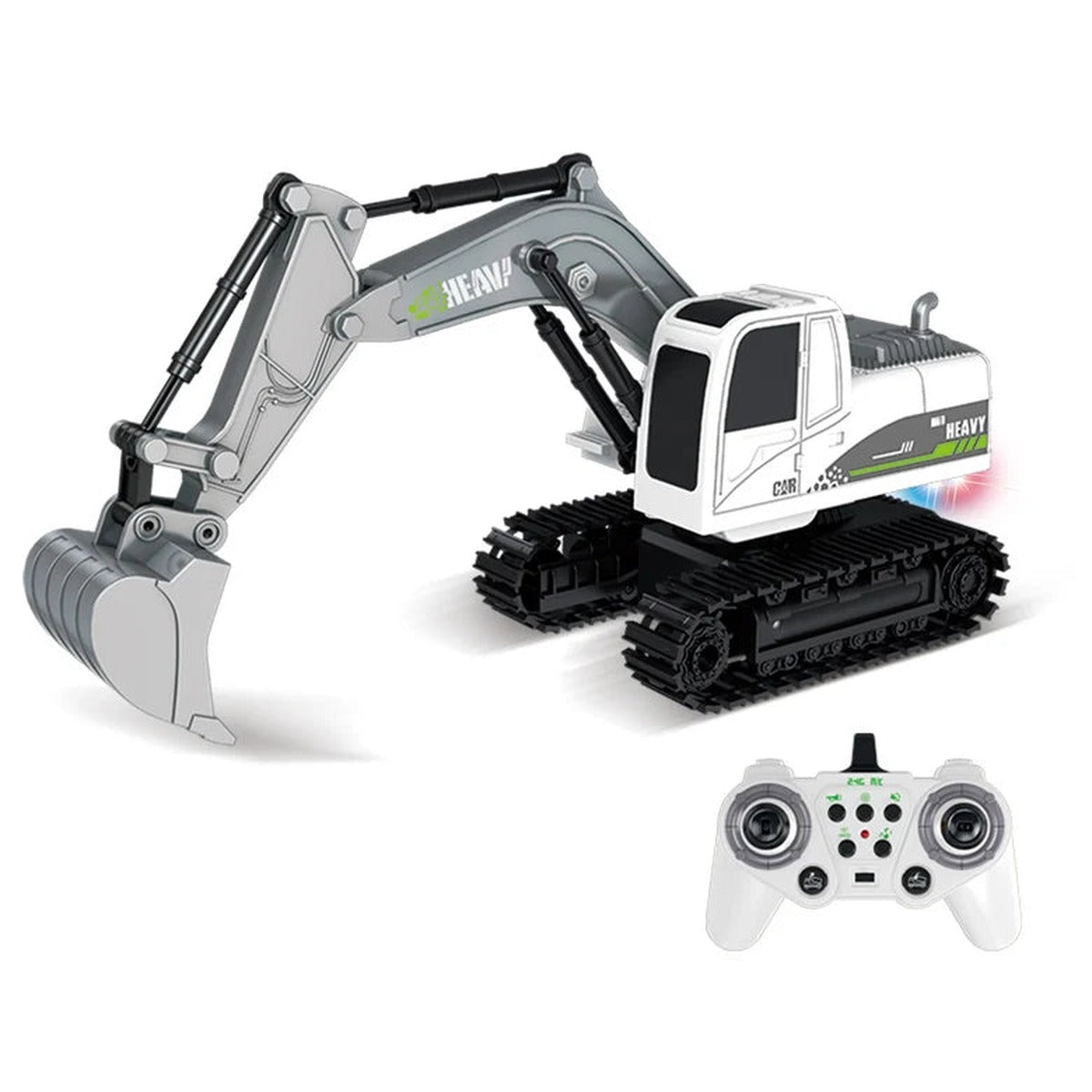 Remote Control Excavator Metal Rc Engineering Vehicles 2.4ghz 10 Channel Full Function Digger Toys Sound 1:12 Scale 30m Range - Buy Remote Control Excavator Toy Digger Toys Gift Metal Shovel With Light And Music metal Rc Excavator Construction Vehicle