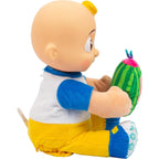 Giochi Preziosi Cocomelon Peek A Boo JJ - JJ in Plush Version 30 cm with Motorised Sounds and Movements for Playing Bubu Seven Years, for Children from 2 Years, Ccm41000