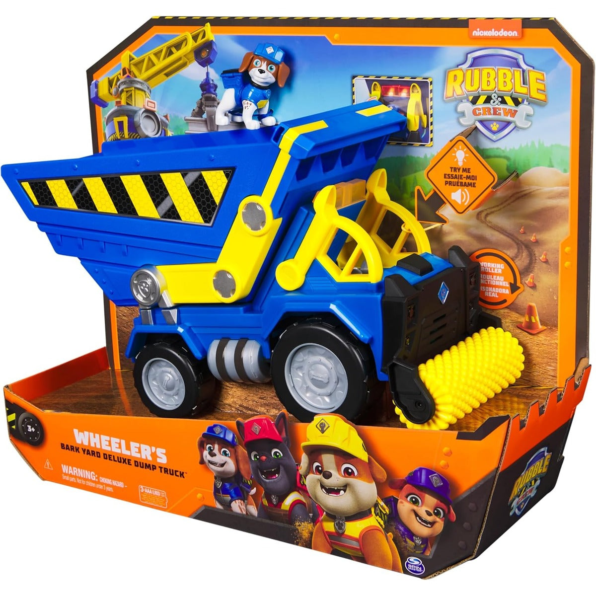 Rubble & Crew Toy Vehicle Deluxe Wheeler Dump Truck