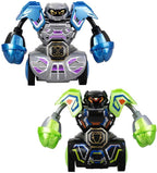 SilverLit YCOO Robo Kombat Tornado, Interactive Robot Fighting Toy with 360° Spin & Super Tornado Punch, 2 Battle Modes AI & Multiplayer, Sound Effects, LED Power Belt, optimal for Kids 5+
