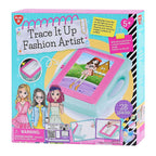 Playgo Battery Powered Trace It Up Fashion Artist Kit 28-Pieces